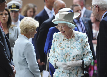 Britain's Queen addresses UN