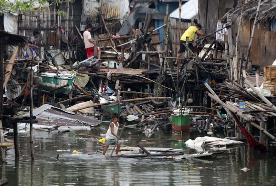 Typhoon Conson hit Las Pinas, Manila