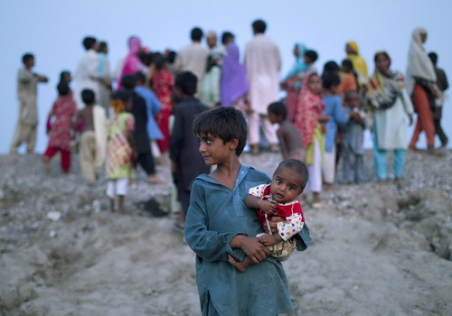 Struggling for live through destructive floods in Pakistan