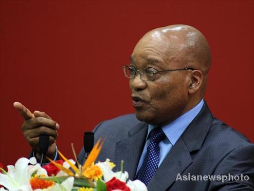 Zuma praises China's Africa role