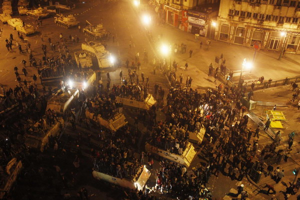 Anti-government protest escalates in Egypt