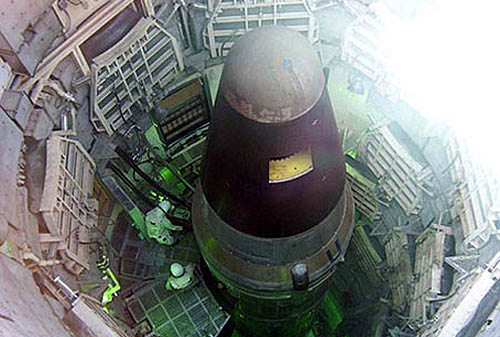 美国洲际导弹发射井