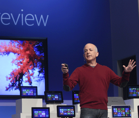 Microsoft releases first Windows 8 public test version