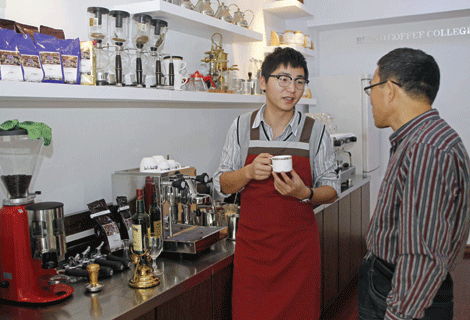 China joins coffee club