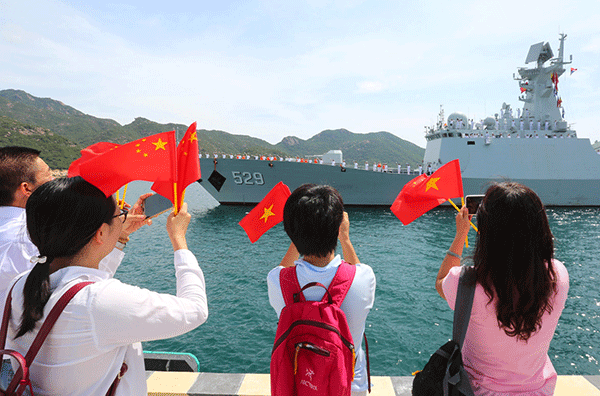 PLA naval fleet arrives for Cam Ranh port visit