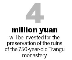 China to restore quake-hit Tibetan monastery