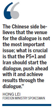 Time not 'infinite' for Iran talks