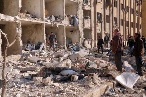 Universities close as Syria blast toll rises