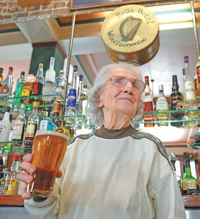 Sydney's oldest barmaid still working at 91