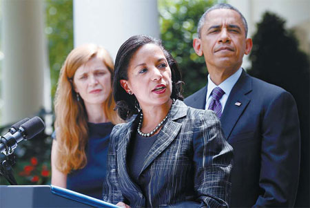 Susan Rice named US national security adviser