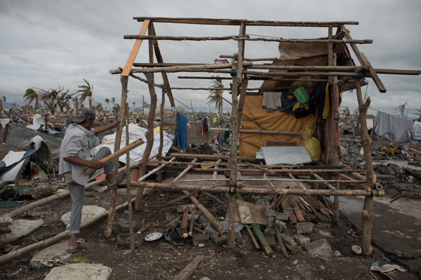 Typhoon Haiyan revives climate compensation row