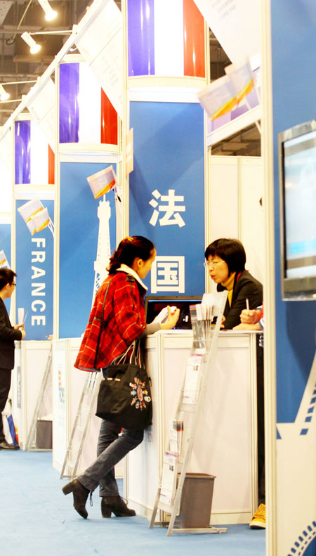 gaokao overseas student gets china france fair last education beijing accepted universities