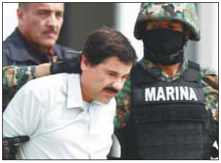 Wiretaps, aides led to drug lord arrest: officials