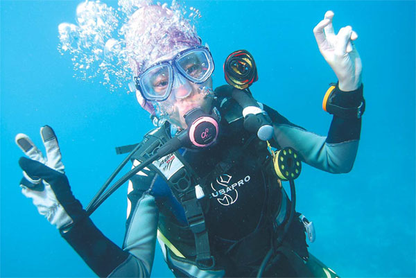 the number of chinese with scuba diving certifications surged 82