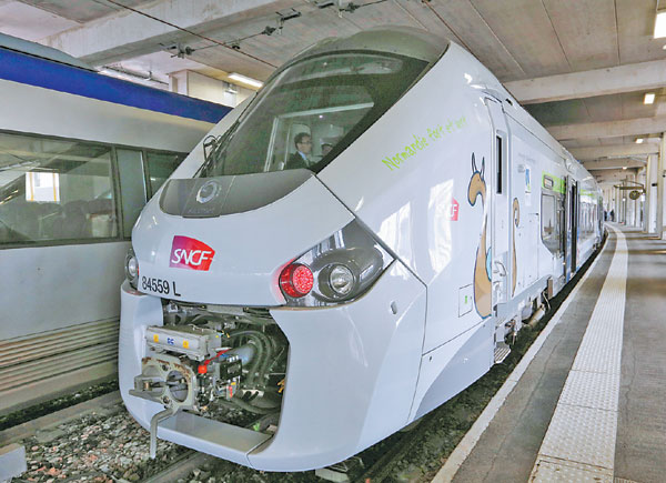 A File Photo Shows The New Sncf Regiolis Regional Express