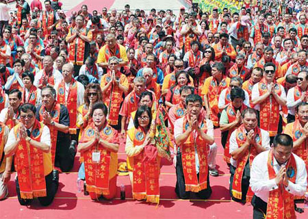 Mutual respect in worship of Mazu