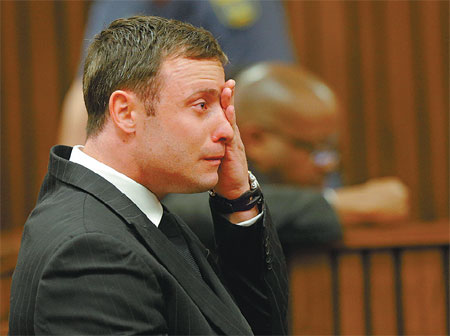 Pistorius cleared of murder, homicide charge remains
