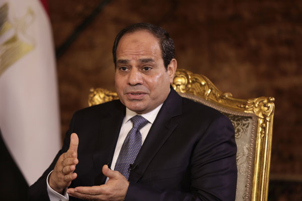 Egypt's president says crackdown was justified