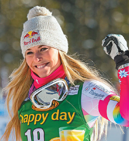 Vonn's comeback an inspiration