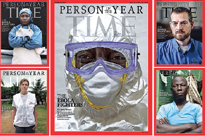 Ebola fighters named Time Person of the Year