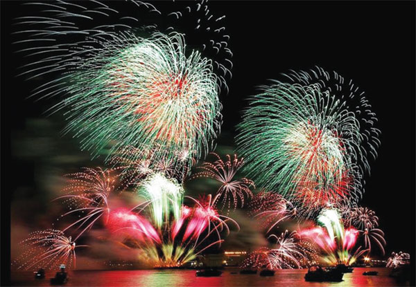 Fireworks on Hudson tonight to usher in Chinese New Year