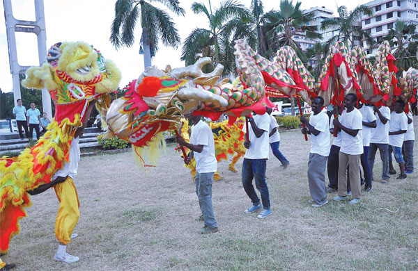 A Chinese New Year party, Tanzania-style