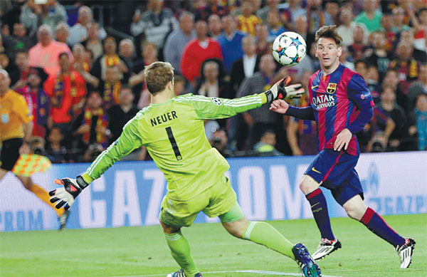 Magical Messi show destroys Bayern