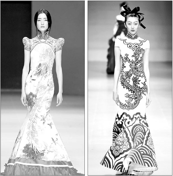 Nothing says 'wow' like a made-to-measure qipao