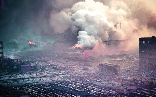 Deadly blasts rock Tianjin