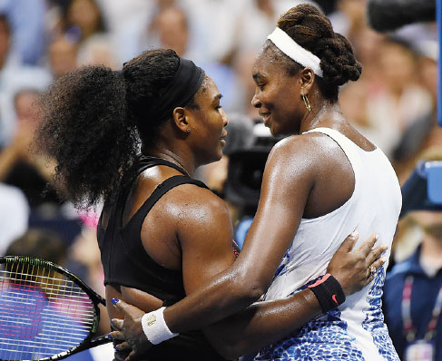 Serena trumps Venus on road to history