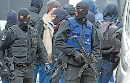 Raids by French police net arrests