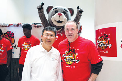 ZTE, Rockets continue holiday tradition