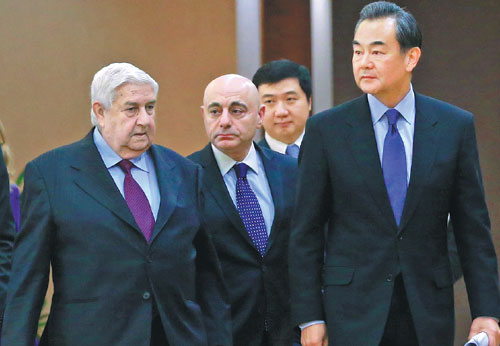 More aid from China set for Syria