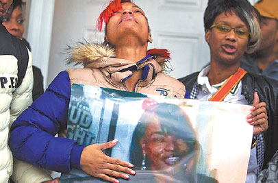 Mourning families accuse officers of excessive force