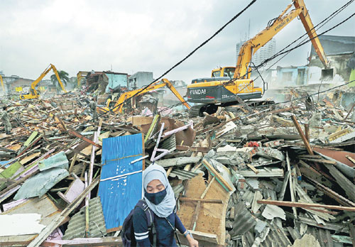Jakarta red-light district razed in plan to put brothels out of business