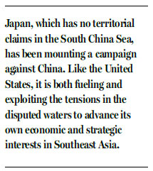 Targeting China Japan pivots to Southeast Asia