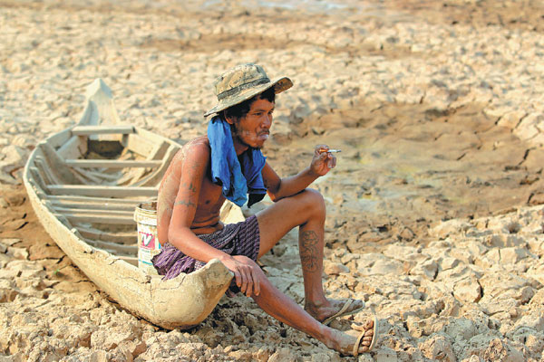 Severe drought hurts Cambodia