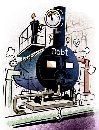 Debt issue manageable but challenges remain