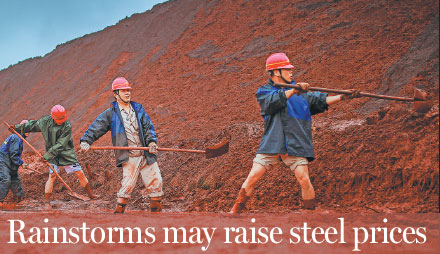 Flooding takes toll on smartphone makers