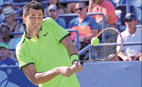 Tomic can't keep his mouth shut