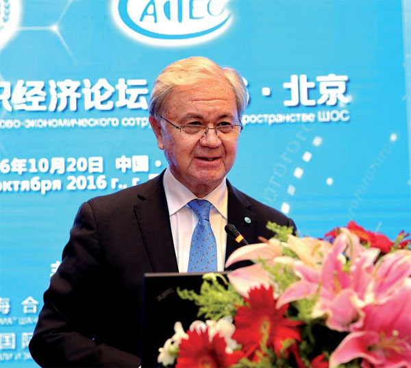 SCO chief predicts growth breakthrough