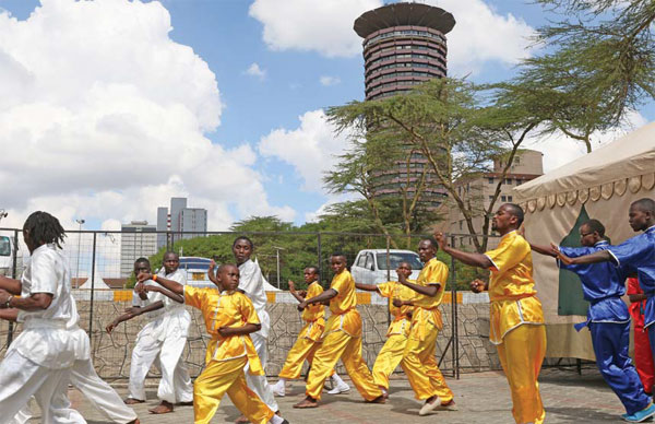 Martial arts resets life for Kenya youth