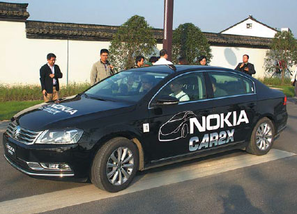 Nokia drives ahead with internet of vehicles