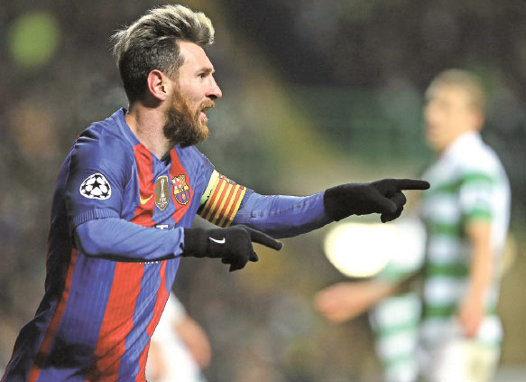 Celtic boss hails Messi as best ever after Barca wizard weaves magic