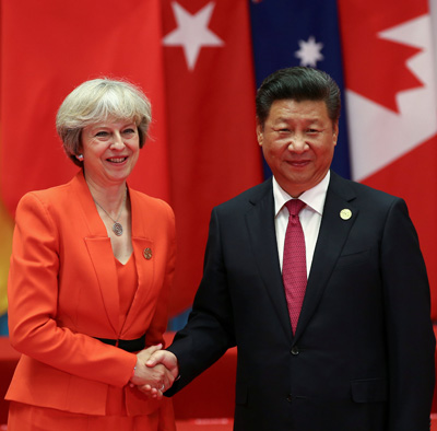 'Golden-era relations' continue, May says