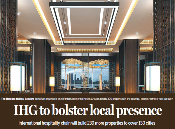 IHG to bolster local presence