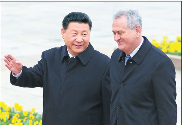 China, Serbia to step up partnership
