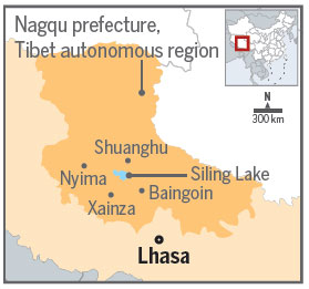 National park proposed near lake reserve in Tibetan mountains