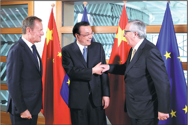 Li urges EU to honor WTO protocol