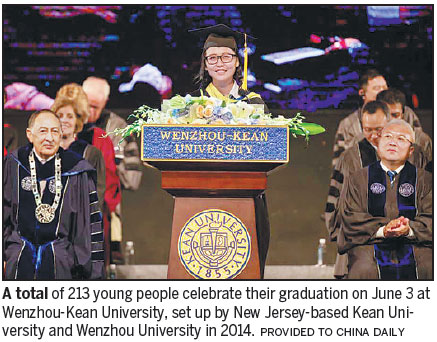 Wenzhou-Kean University produces new graduating class